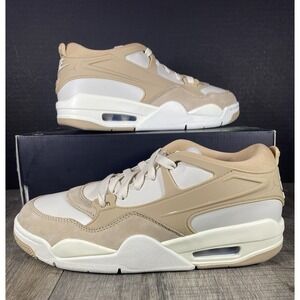 Nike Air Jordan 4 RM Women's Size 8 Hemp Sail Brown FQ7940-202 NIB No Lid